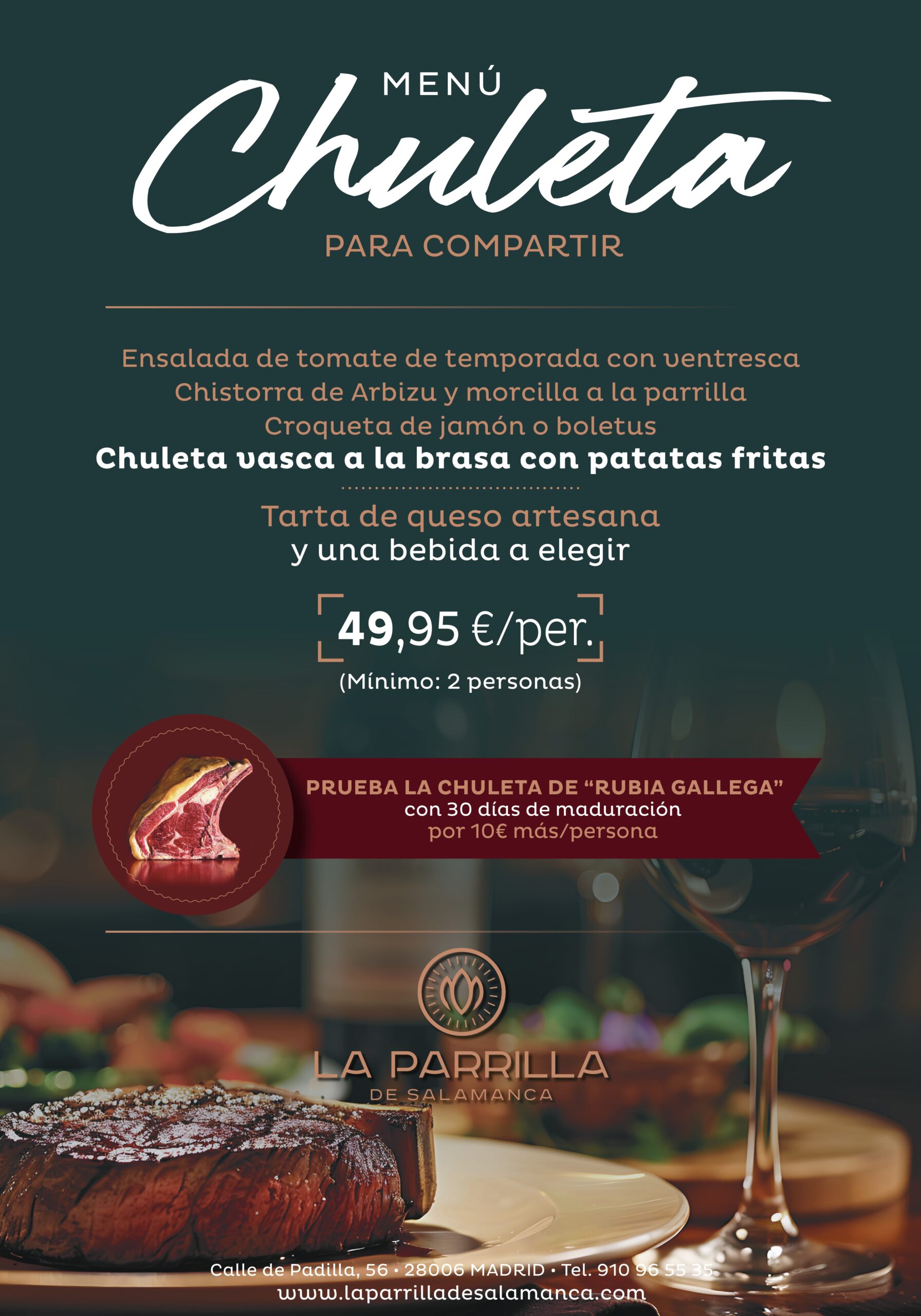 promoción chuletón